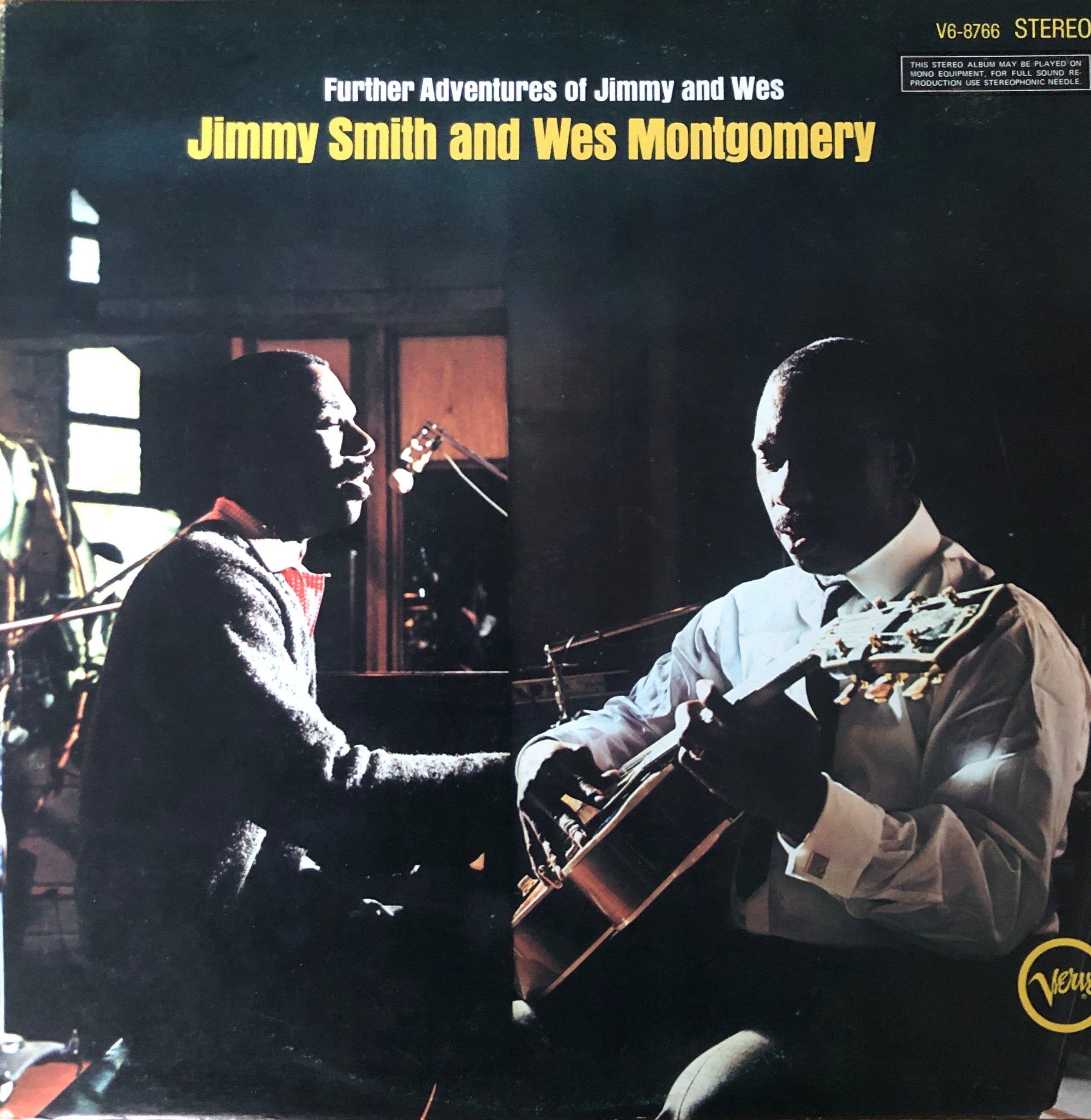 Jimmy Smith & Wes Montgomery ‎– Further Adventures Of Jimmy Smith & Wes  Montgomery